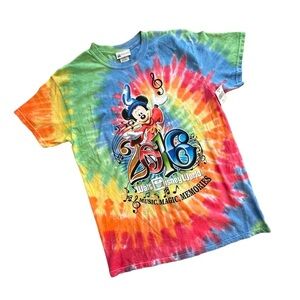 Disney parks 2016 tie dye Mickey Mouse tshirt